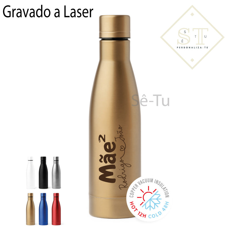 Garrafa térmica Mãe de 2 - Sê-Tu